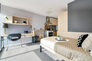 1 bed studio, West Street, Devonshire Green, Sheffield, S14FD - Image 2